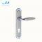 SN zinc allow lever handle mortise lock door handle with cylinder hole used in wooden door or bathroom