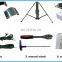50 foot security telescopic pole with tripod camera trailer mast