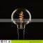 4W 6W 8W Dimmable Ra90 G95 vintage soft spiral led filament bulb