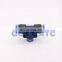 One touch pneumatic hose nipple fitting t type 12mm to 10mm 8mm 6mm 4mm 1/2 to 3/8 inch quick tube fitting connector 3 way