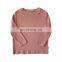 6883/Wholesale family kids solid fashion bottoming undershirt fancy boutique tops for girls