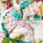 Summer Lolita Spanish Princess Dress Lace stitching print Girls Ball Gown Vintage Birthday Easter Party Dress For girl