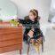 INS Korean children's clothing children's and girls' dresses, black BLINGBLING dress, shiny skirt