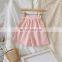 A0204# Baby Girl Sets Summer Sleeveless Top Solid Color Shorts 2Pcs Children'S Sweater