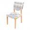Factory wholesale checker pattern chair cover kitchen chair seat cover