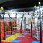 PE board fire truck children's entertainment slide equipment
