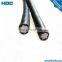 LV 2*16 mm2 AAC conductor Bare Overhard conductor ABC cable Douplex service cable
