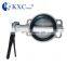 ISO 9001 AWWA C504 PN10/PN16/PN25 Bore Wafer concentric butterfly valve stainless steel