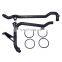 Water + Enging Heater Inlet Coolant Pipe W/O-rings Set For BMW E39 Z3 Z4 X3 X5 11531705210,11531705220