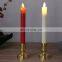 2 packs yellow light flashing christmas led candle for events party wedding