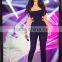 2016 sexy pierced daily long bodycon suspenders pants