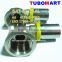 High quality brass copper CW614N equal elbow for pe al pe gas pipe