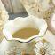 Hand Made Giled White Flower Ceramic Vase Livling Room Decoration For Wedding Gift