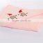 China towel manufactory pure cotton customized label embroidery baby towel quilt