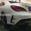 4PCS/SET Carbon Rear Bumper Vents Spoiler for Mercedes CLA-Class C117 AMG CLA45 14-15