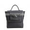 women black luxury fancy handles bag design leather handbags LDTH0001A (Synthetic / Pu option)