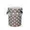 wholesale hot sale foldable polyester toy canvas storage basket and kids play mat