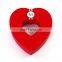 Hot sale chocolate package heart shape special design best for gift chocolate macaroon box