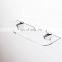 White Acrylic Wall Mount Display Floating Shelves Acrylic Shelf for Bathroom, Living Room