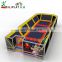 Hot sale colorful indoor jump trampoline for amusement park