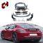 Ch New Product Wide Enlargement Side Skirt Front Bar Headlight Front Bar Body Kits For Porsche 718 2016-2018 To Gts