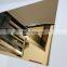 Astm 201 J1 J2 J3 304 Golden/ Rose Golden Hairline/Mirror/Titanium Coated Finish Stainless Steel Sheet Gold Color