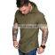 Wholesale Custom Made Plus Size Men Sport Fitness Wear Tshirt Plain Pullover Short Sleeve Hoodies