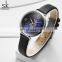 SHENGKE Elegant Lady Wristwatch Artistic Dial Leather Band Watches Japan Quartz Watch K0123L