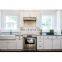 Modern design custom build cheap wood luxury white shaker island usa kitchen cabinets