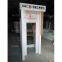 Bank 24-hour automated teller machine light box decoration kiosk