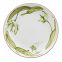 Hot Sale Wholesale Green Charger Plates Porcelain Dinner Plate Set With Gold Rim For Restaurant Home Hotel