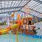 Indoor children's water park Slide Hot spring hotel parent-child water park design