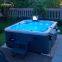 Jy8015 Outdoor 7 Person Acrylic Whirlpools Spa Hot Tube Outdoor With Base Bottom And Stair
