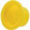 Thick Wide Flange Pump Fittings Cylinder Valve protection Yellow Tapered Polyethylene Flexible Conduit End Cap
