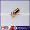 M7 CNC machining part circular brass connector screw