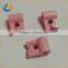 Wire guide 99% textile eyelet pink