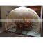 Multifunctional Transparent Outdoor Leisure Awning Rain Cold Wind Tent Round Dome Gazebo