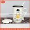 ceramic mug with lid and handle factory price capacity ,With cover with a tablespoon of ceramic cup