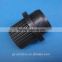 Custom made small black injection nylon cap injection plastic molding screw nut parts for various type machine