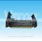Pitch 2.54mm dual row SMT black ejector header connector