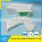 Bleached absorbent 100% hospital cotton zig zag