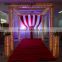 luxury silver suqar party decoration wedding stage mandap decoration crystal wedding arch for weddings, party , event(MBD-012)                        
                                                Quality Choice