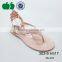 New Design Fashion Simple Model Sexy Ladies Jelly Sandals
