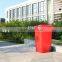plastic HDPE 240 litres waste bin for street for sale blue green red