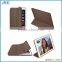 2015 New design,leather flip tablet case with stand for iPad 6