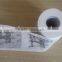 OEM Custom  china supplier printed toilet paper with logo
