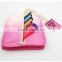 Tie dye printing pencil case personalized gradient canvas zipper pencil bag