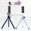 No Patent 2 Sections Extendable Mini Aluminum Tripod Stand With Metal Mount Adapter for Apple IPhone 6 Plus,Samsung Note,HTC