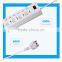 4 outlets 6 usb smart extention socket for iPhone6 6S iPad mini LG Samsung Galaxy HTC Nexus