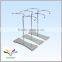 China manufacture high quality best selling newest laundry rack decorative fancy portable metal wire clothes hangers drying rack